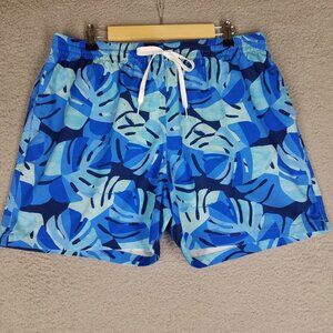 Chubbies Swim Trunks Shorts Adult 2XL Blue Brief Lined Beach Casual Travel Men's